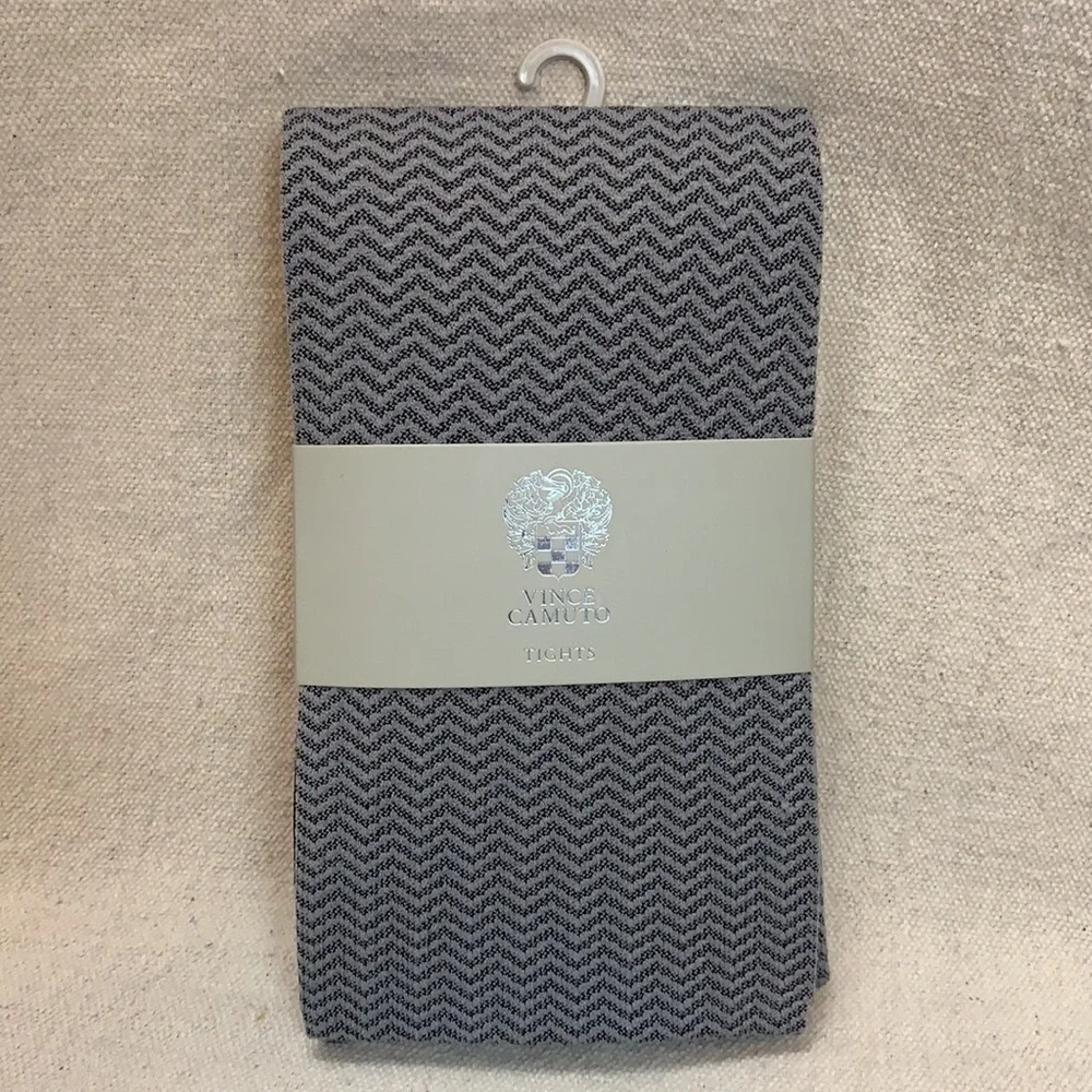 Vince Camuto striped chevron tights leggings NWT